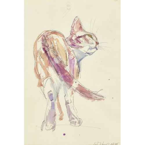 FRITZ HUG : Katze (DOBIASCHOFSKY AUKTIONEN AG)