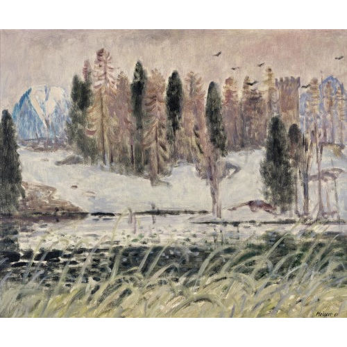 LEONHARD MEISSER : Winterlandschaft (DOBIASCHOFSKY AUKTIONEN AG)