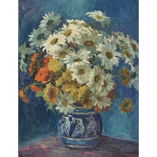 MARCELLE LUCIE HEUSSER-PRODON : 'Fleurs' (DOBIASCHOFSKY AUKTIONEN AG)