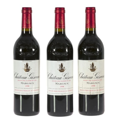 CHATEAU GISCOURS : Margaux, Troisi�me Grand Cru Class�, 1998 (DOBIASCHOFSKY AUKTIONEN AG)