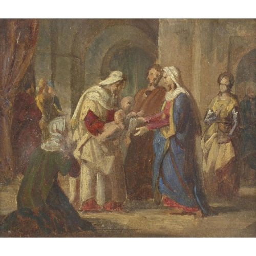 JOSEPH ANTON FISCHER : Darstellung Christi im Tempel (DOBIASCHOFSKY AUKTIONEN AG)