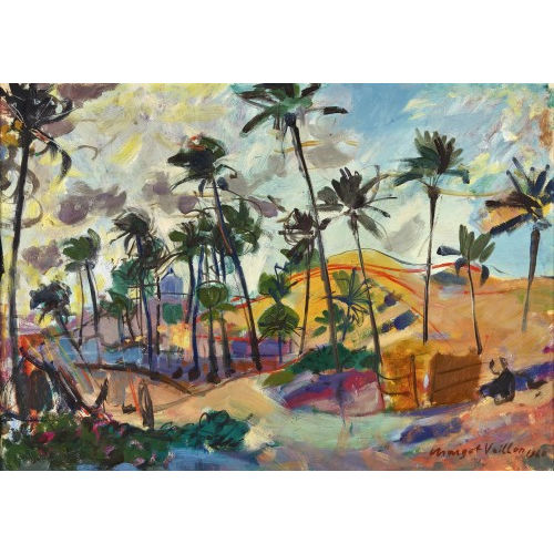 MARGOT VEILLON : �gyptische Landschaft (DOBIASCHOFSKY AUKTIONEN AG)