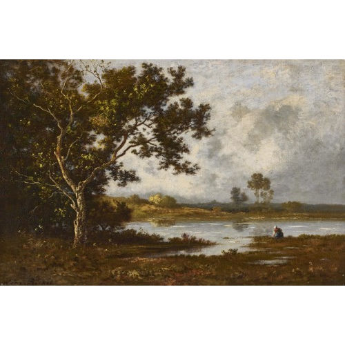 L�ON RICHET : Paysage (DOBIASCHOFSKY AUKTIONEN AG)