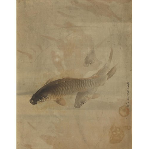 SEIDENMALEREI : Meiji-Zeit, Japan, Anfang 20. Jh (DOBIASCHOFSKY AUKTIONEN AG)