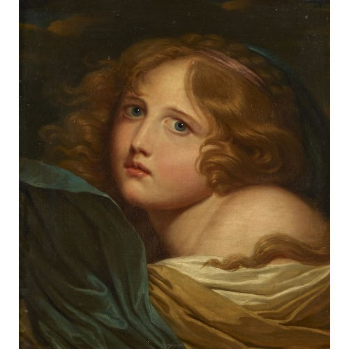 JEAN BAPTISTE GREUZE : Jeune fille (DOBIASCHOFSKY AUKTIONEN AG)