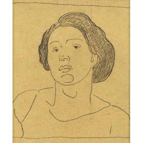 FERDINAND HODLER : Kopfstudie (DOBIASCHOFSKY AUKTIONEN AG)