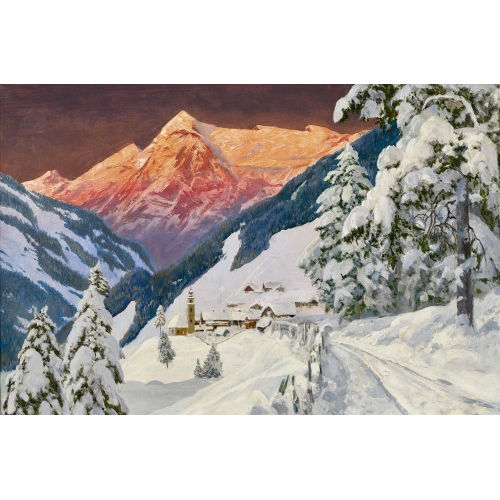 ALOIS ARNEGGER : 'Kitzsteinhorn' (DOBIASCHOFSKY AUKTIONEN AG)