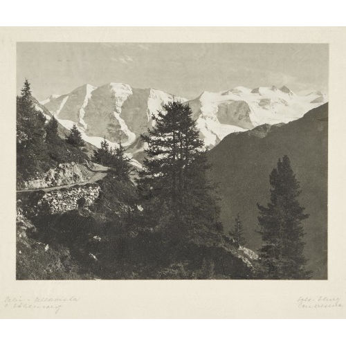 ALEXANDER FLURY : 'Palu-Bellavista und H�henweg' (DOBIASCHOFSKY AUKTIONEN AG)