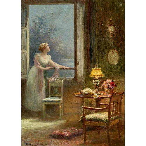 EUGNE AUGUSTE FRANOIS DEULLY : 'Le Rve aux toiles' (DOBIASCHOFSKY AUKTIONEN AG)