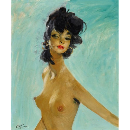 JEAN-GABRIEL DOMERGUE : 'Lucita' (DOBIASCHOFSKY AUKTIONEN AG)