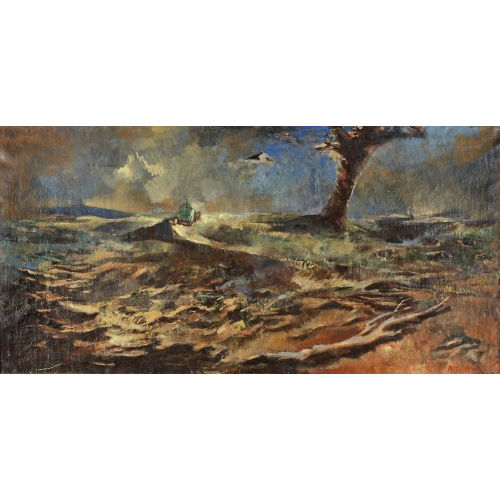 RODOLPHE TH�OPHILE BOSSHARD : Gewitterstimmung (DOBIASCHOFSKY AUKTIONEN AG)