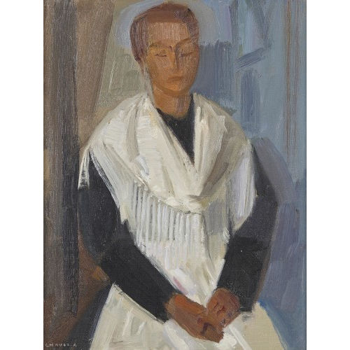 ALBERT CHAVAZ : Chantal savi�sanne (DOBIASCHOFSKY AUKTIONEN AG)