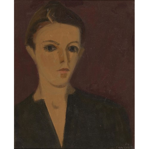 ALBERT CHAVAZ : 'V�ronique' (DOBIASCHOFSKY AUKTIONEN AG)
