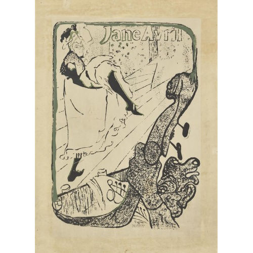HENRI DE TOULOUSE-LAUTREC : 'Jane Avril' (DOBIASCHOFSKY AUKTIONEN AG)