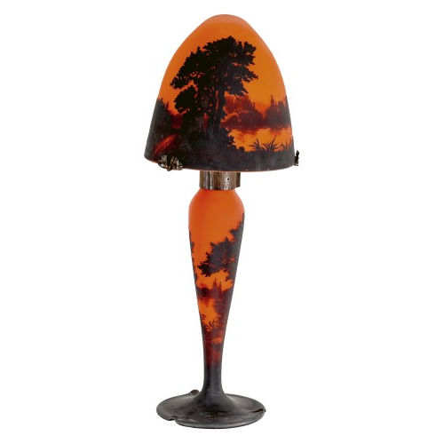 TISCHLAMPE : Lun�ville, 1919-1936 (Muller Fr�res) (DOBIASCHOFSKY AUKTIONEN AG)