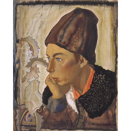 CHARLES-CLOS OLSOMMER : Contemplation (DOBIASCHOFSKY AUKTIONEN AG)