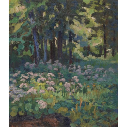 AMI-FERDINAND DUPLAIN : 'Sous-bois fleuri' (DOBIASCHOFSKY AUKTIONEN AG)