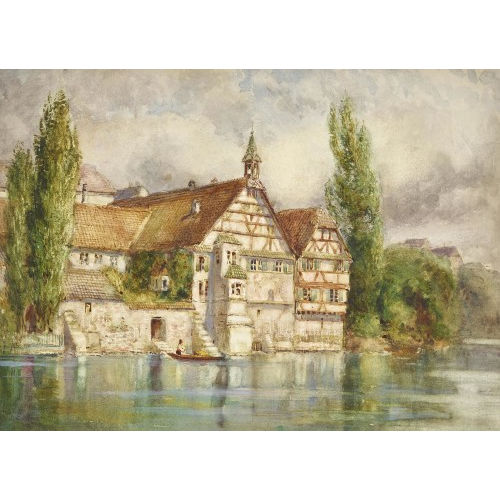 FREDERICK BENTZ : Kloster St. Georgen in Stein am Rhein (DOBIASCHOFSKY AUKTIONEN AG)