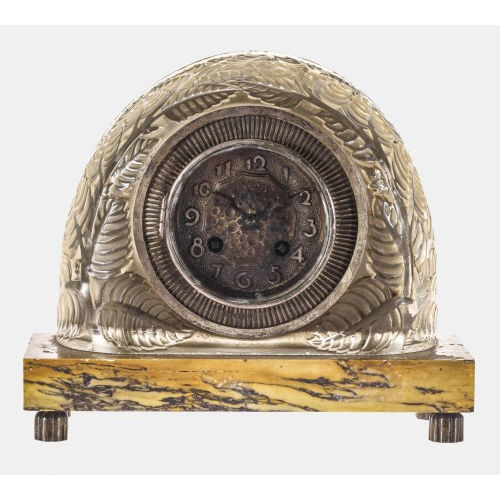 KAMINUHR : Art D�co, Paris, um 1924-1947 (Ren� Lalique) (DOBIASCHOFSKY AUKTIONEN AG)