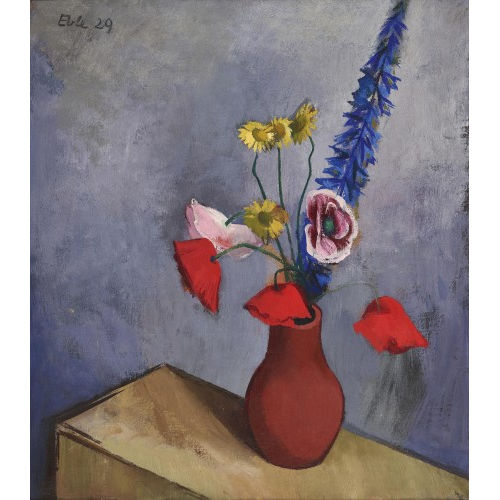 THEO EBLE : Stillleben mit Feldblumen (DOBIASCHOFSKY AUKTIONEN AG)