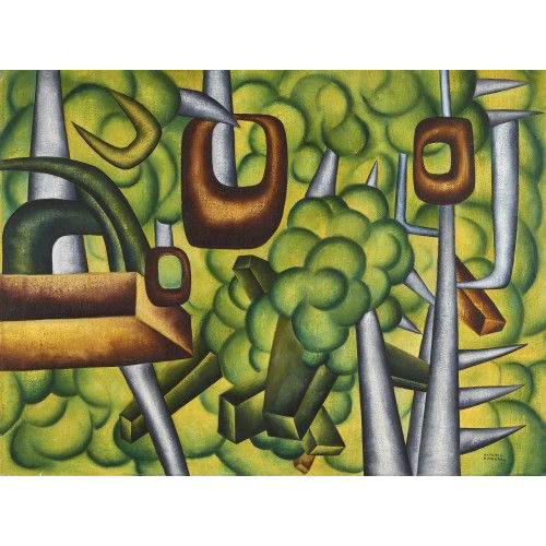 ANTONIO HENRIQUE AMARAL : 'Paisagem III' (DOBIASCHOFSKY AUKTIONEN AG)