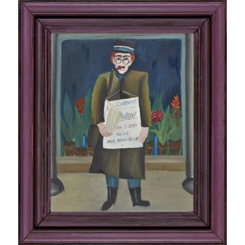 FRED ENGELBERT KNECHT : 'En Z.Z. Zytigsverk�ufer' (DOBIASCHOFSKY AUKTIONEN AG)