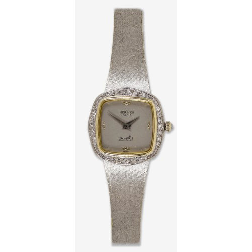 HERM�S : Vintage-Damenarmbanduhr (DOBIASCHOFSKY AUKTIONEN AG)