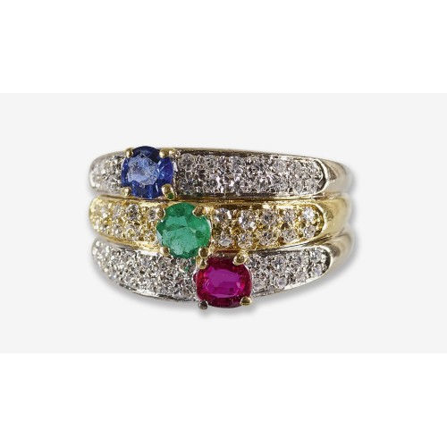 EDELSTEIN-RING : (DOBIASCHOFSKY AUKTIONEN AG)