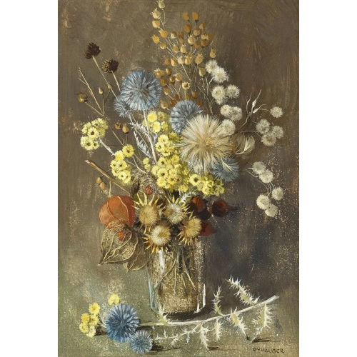 REN�E YOLANDA HAUSER : 'Fleurs s�ches (Provence)' (DOBIASCHOFSKY AUKTIONEN AG)
