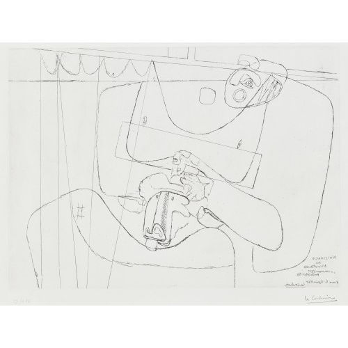 CHARLES-�DOUARD) LE CORBUSIER (EIGTL. JEANNERET : 'Naissance du Minotaure' (DOBIASCHOFSKY AUKTIONEN AG)