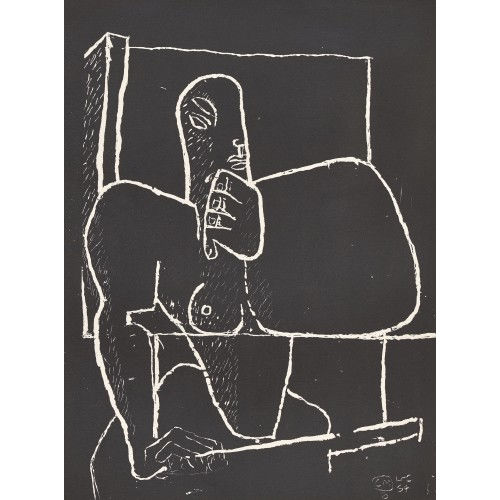 CHARLES-�DOUARD) LE CORBUSIER (EIGTL. JEANNERET : 'Athl�te' (DOBIASCHOFSKY AUKTIONEN AG)