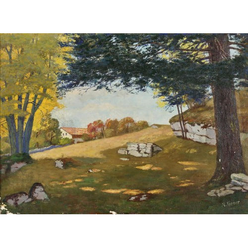 ROBERT KIENER : Herbstlandschaft (DOBIASCHOFSKY AUKTIONEN AG)