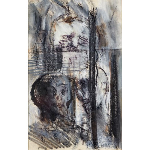 EDMONDO DOBRZANSKI : 'Il muro' (DOBIASCHOFSKY AUKTIONEN AG)