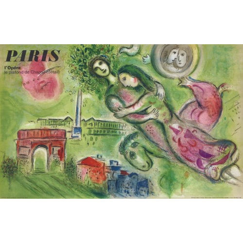 MARC CHAGALL : 'Paris' (DOBIASCHOFSKY AUKTIONEN AG)