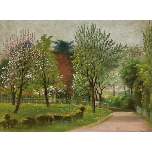 KARL SAMUEL (AUCH GEHRI-VON B�REN GEHRI : Fr�hling im Park (DOBIASCHOFSKY AUKTIONEN AG)
