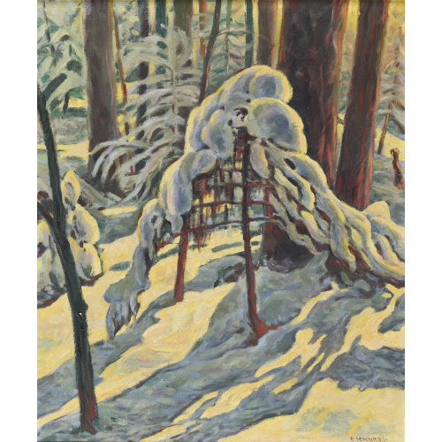 EUGEN HENZIROSS : 'Winterzauber' (DOBIASCHOFSKY AUKTIONEN AG)