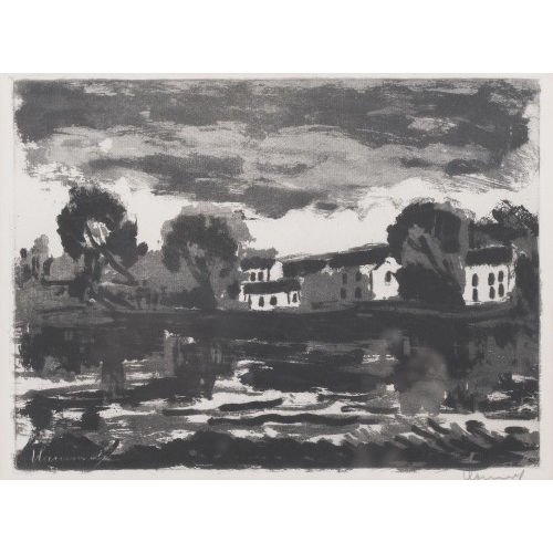 MAURICE DE VLAMINCK : 'L'Oise � Sergy' (DOBIASCHOFSKY AUKTIONEN AG)