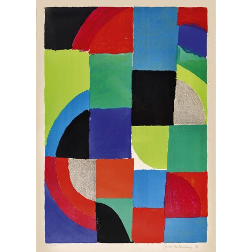 SONIA DELAUNAY : 'Printemps' (DOBIASCHOFSKY AUKTIONEN AG)