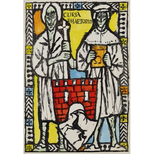 ALOIS CARIGIET : 'Curia Rhaetorum' (DOBIASCHOFSKY AUKTIONEN AG)