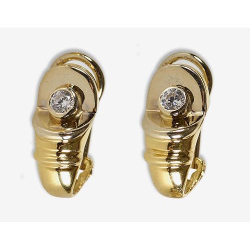 GOLD-OHRSTECKER : (DOBIASCHOFSKY AUKTIONEN AG)