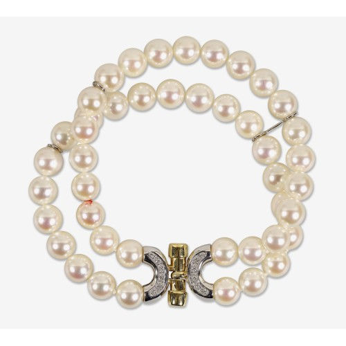 PERLEN-BRACELET : (DOBIASCHOFSKY AUKTIONEN AG)