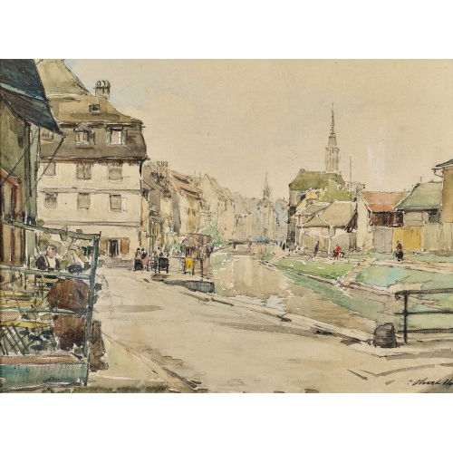 PIERRE CH�TILLON : Stadtansicht (DOBIASCHOFSKY AUKTIONEN AG)