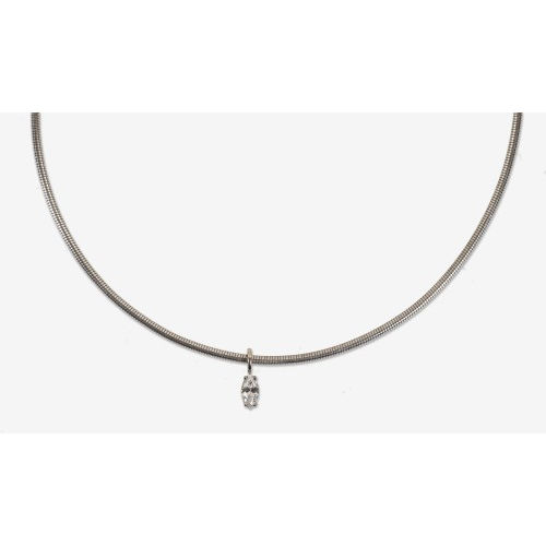 BRILLANT-ANH�NGER MIT KETTE : (DOBIASCHOFSKY AUKTIONEN AG)