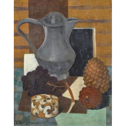 PAUL TH�OPHILE ROBERT : Nature morte d'automne (DOBIASCHOFSKY AUKTIONEN AG)