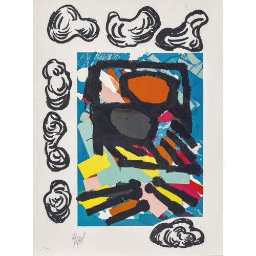 KAREL APPEL : Ohne Titel (DOBIASCHOFSKY AUKTIONEN AG)