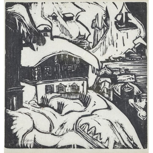 JAN WIEGERS : Ernst Ludwig Kirchners Haus auf dem Wildboden (DOBIASCHOFSKY AUKTIONEN AG)