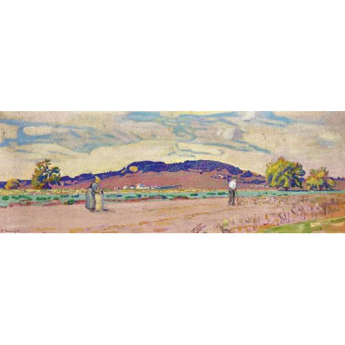 JACQUES �LIE ABRAHAM HERMANJAT : 'Die Kartoffelernte' (DOBIASCHOFSKY AUKTIONEN AG)