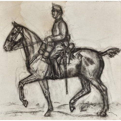 CHARLES L'EPLATTENIER : Pferdestudie (DOBIASCHOFSKY AUKTIONEN AG)