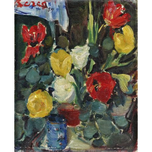 DIMITRI BEREA : Tulpen im Topf (DOBIASCHOFSKY AUKTIONEN AG)