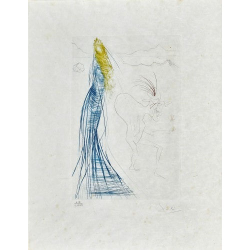SALVADOR DAL� : 'Isolde und Melot' (DOBIASCHOFSKY AUKTIONEN AG)